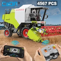 Cada 4567pcs 1: 17 CLAAS RC Combine Harvester Building Block MOC Designer Eric Trax Dual Authorization Bricks Toys Children Gift 1