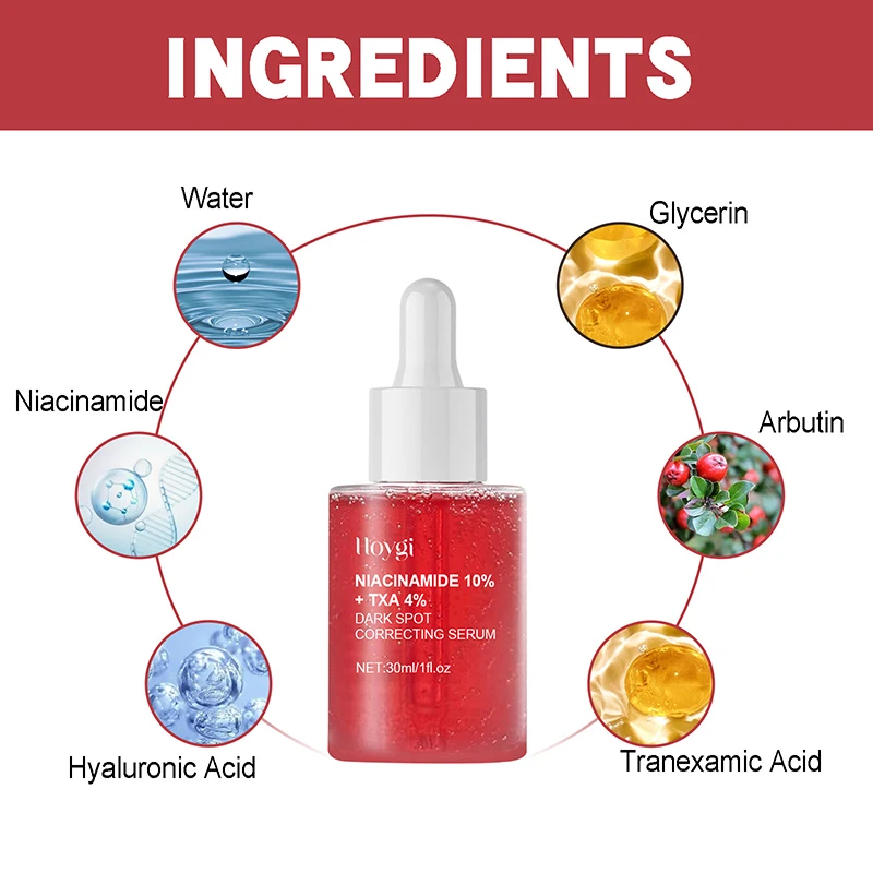 Dark Correcting Essence 10% Niacinamide+ 4% Tranexamic For Post-Acne Marks Acne Hyperpigmentation Even Skin Tone Serum facial essence