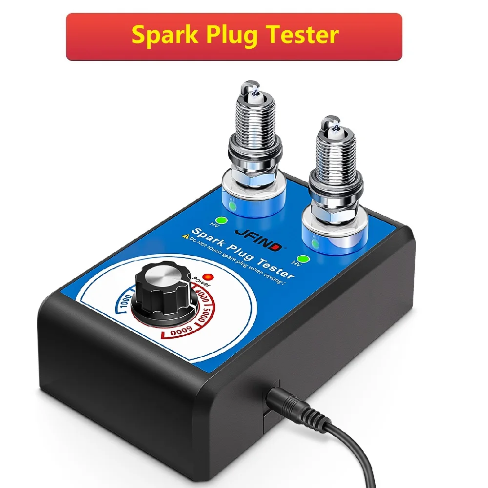 

Spark Plug Tester Detector Ignition Plug Analyzer Double Hole For Ford/BMW Car Motorcycle Jfind JF109 13mm