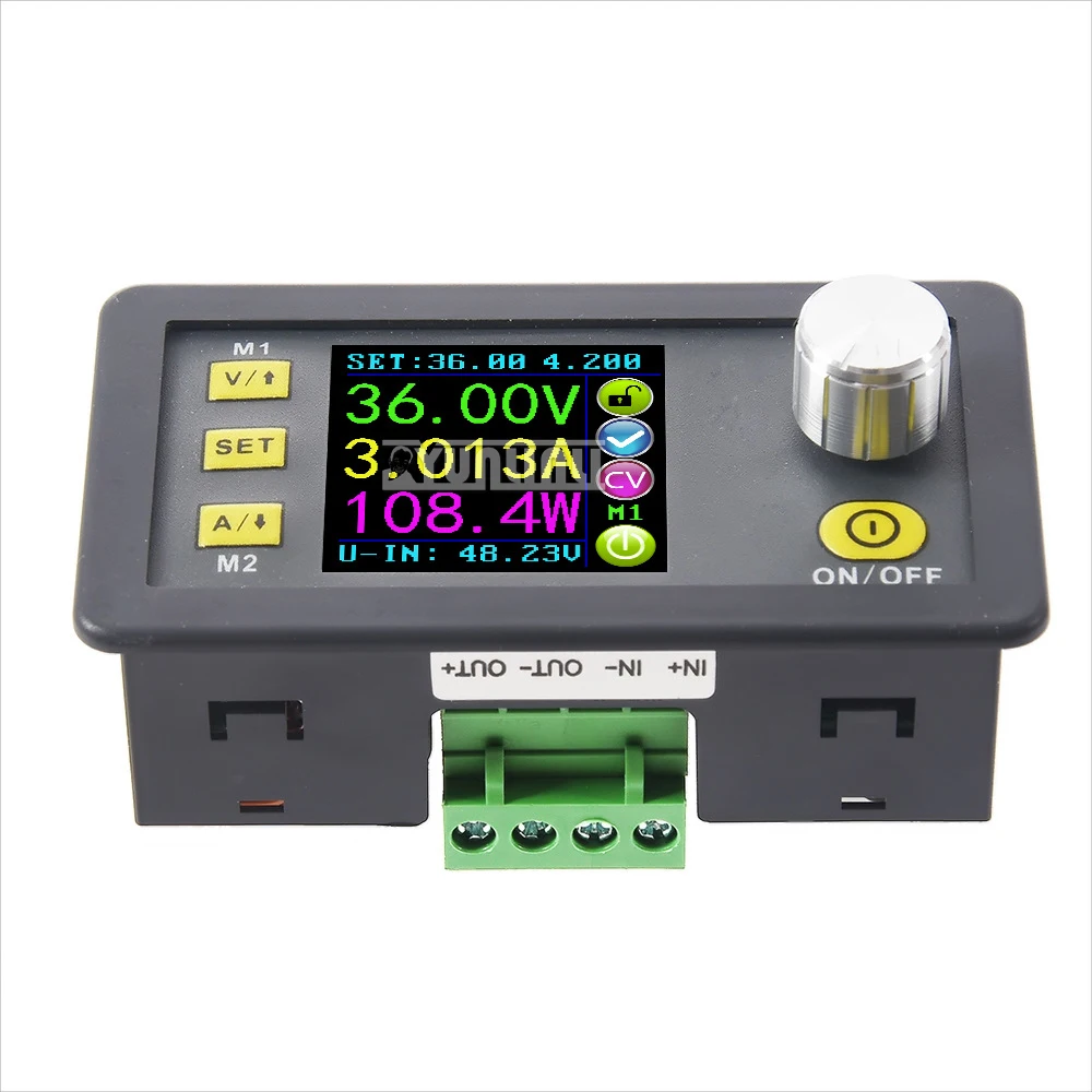 DPS5005 디지털 조정 가능한 스텝다운 벅 컨버터 전원 공급 장치 모듈 MODBUS 프로토콜 통신 + Bluetooth 2025 NEW