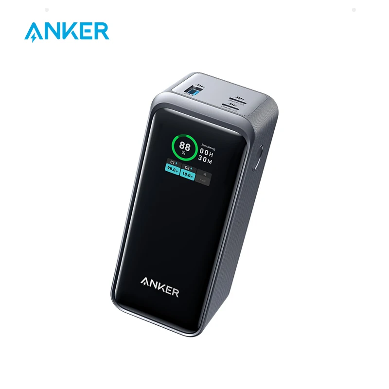 Anker Prime 735 סוללת גיבוי 20000mAh 200W 20K מטען נייד נייד עם נפח גדול 20000mAh סוללה חילופית