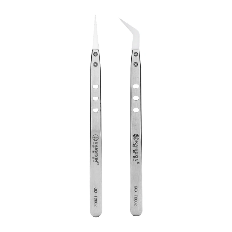 

Ceramic Tweezers Non-Conductive Ceramic Tips Tweezer Insulation Non-Magnetic