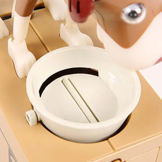 Hot Cute Small Dog Piggy Save Money Bank Saving Money Pot Coin Box Can Creative Gift Kids Birthday Gifts 4