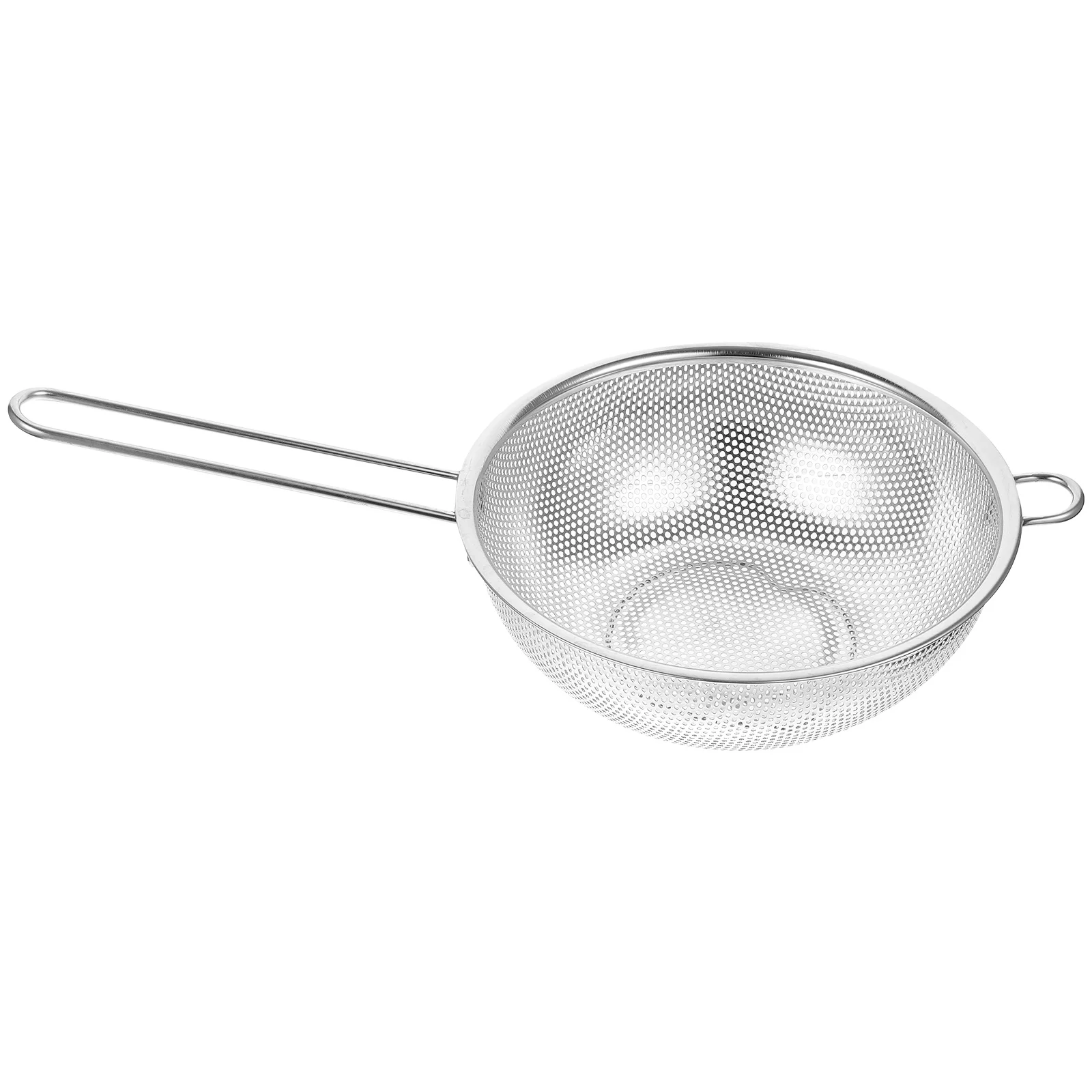 

Strainer Colander Basket Steel Mesh Stainless Kitchen Spoon Rice Strainers Skimmer Bowl Vegetable Handle Washing Things for