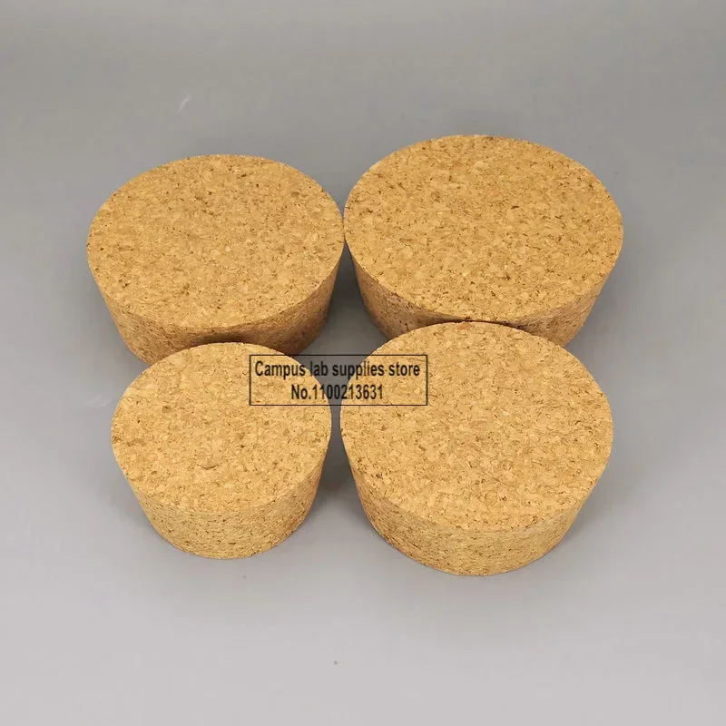 2pcs/lot Lab 72mm-105mm Wood Big Cork Thermos Bottle Stopper Essential Oil Pudding Glass Bottle Lid lab bottle stopper