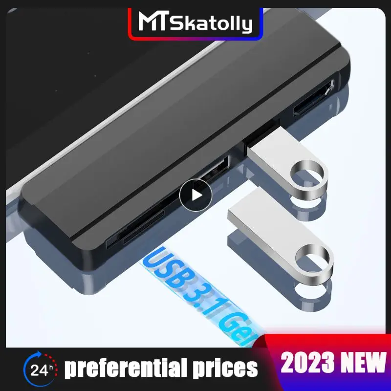 In 1 Docking Station Usb Per Surface 5 4 3 Hub Dock Station Con Slot Usb 3.0 Tf Compatibile Con Hdmi 4K