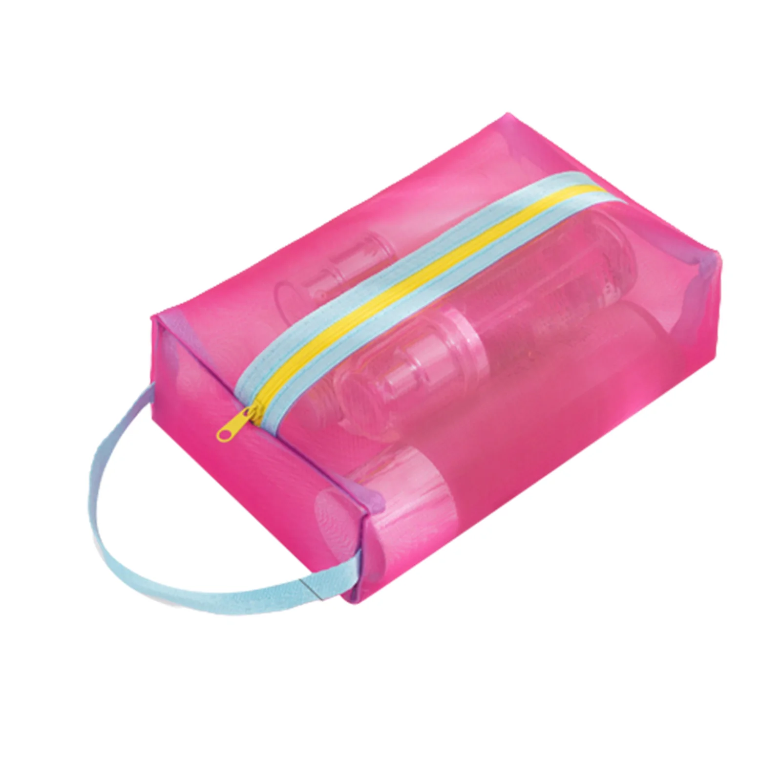 

Women Makeup Storage Bag Zippered Toiletry Carry Pouch for Makeup Storage Supplies