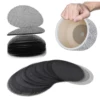 100Pcs Flower Pot Hole Mesh Pad Round Drainage Holes Screens Mat Prevent Soil Loss For Garden Plant Bonsai Bottom Grid Gasket 2