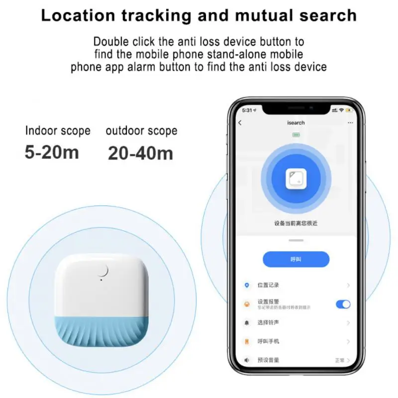 Característica Aparentemente consumirse New Portable GPS Tracking Bluetooth 5.2 Cell Phone Key Tracking Intelligent  Anti loss Device| | - AliExpress