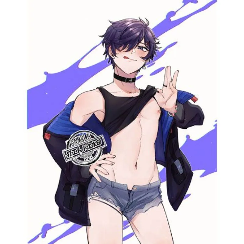 

Anime Keychain Vtuber Shoto Acrylic Stand Tease Clothes Kawaii Goods Collection Cute Ornament Kawaii Decor Desk Display Gift Toy