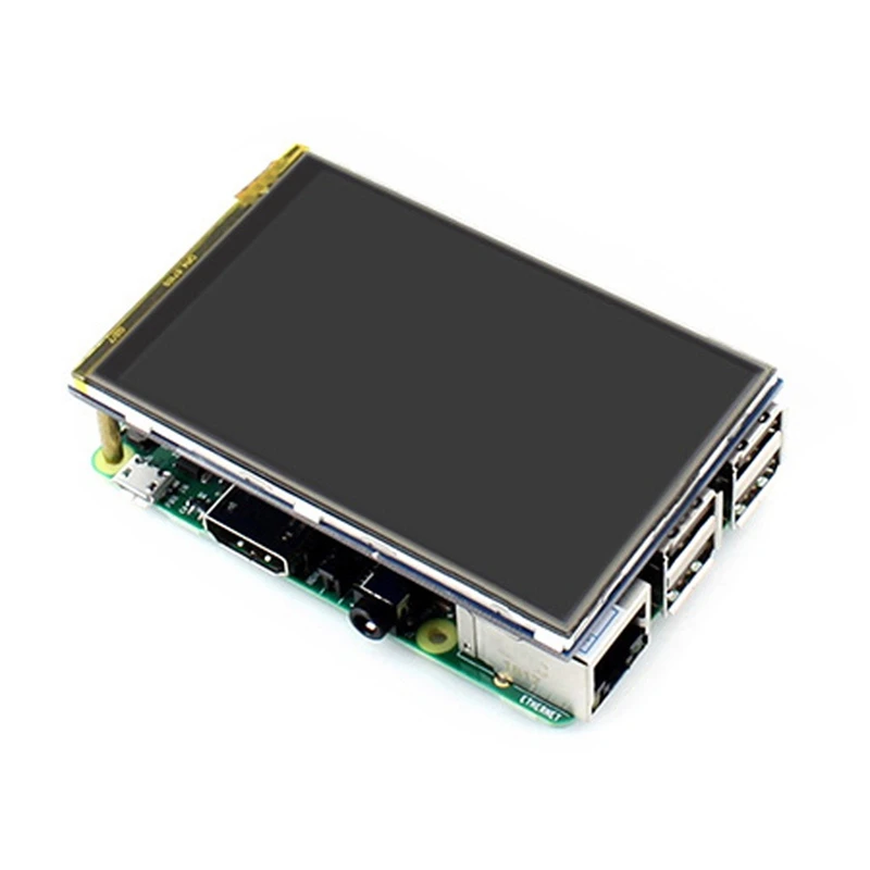 

ABGZ-Waveshare 3.5 Inch Resistive Touch Screen IPS LCD 480X320 Resolution Controller For Raspberry Pi (4B/3B+/3B/2B/A+/B+)