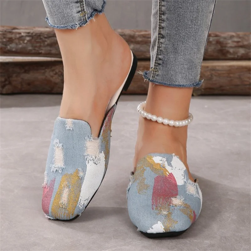 female Shoes Autumn New ladies Thick Sole Casual Versatile Board Shoes Fashion Simple Women's Slippers