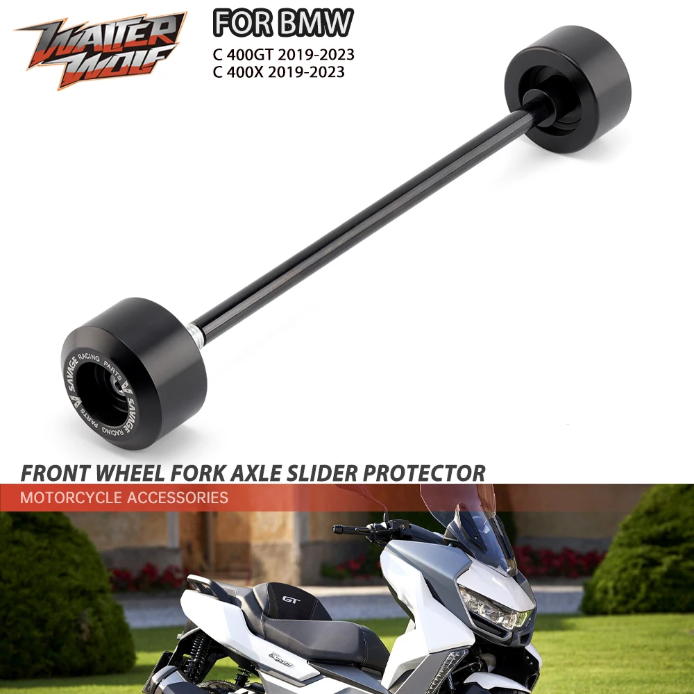 

Motorcycle Front Wheel Fork Axle Slider Protector For BMW C 400GT C 400X 2019-2023 Protection Accessories C400GT C400X