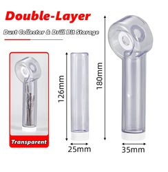 Dust Collector with Rotating Tilt Mechanism (Transparent)