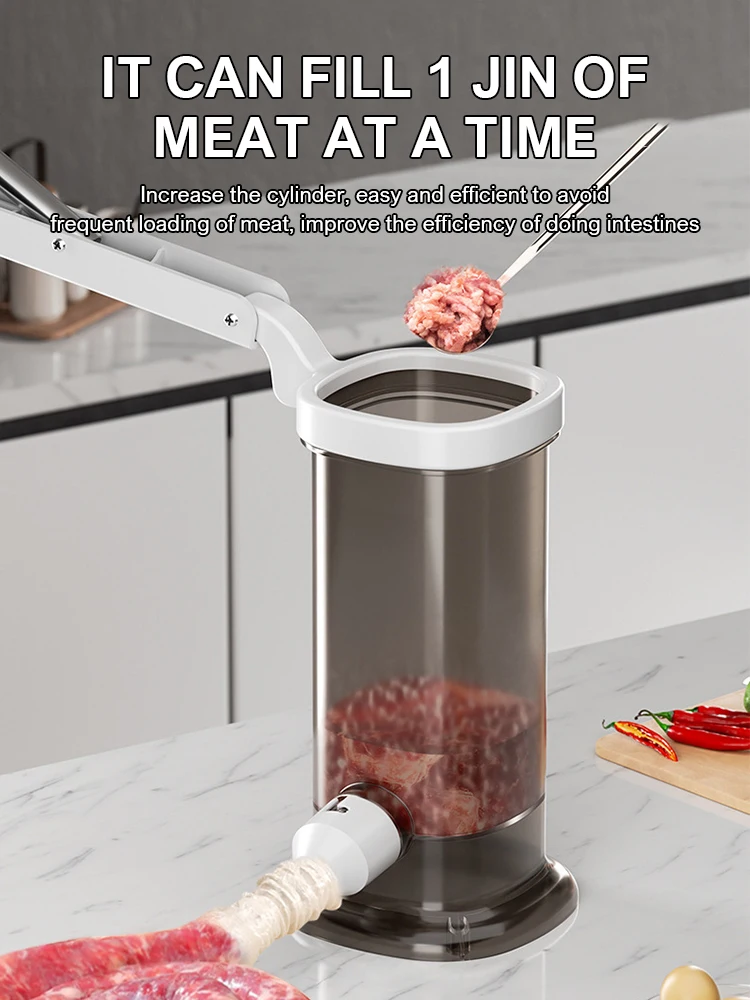 Sausage Stuffer Homemade Sausage Maker Fast Meat Filling Machine Heavy Duty Filler Large Capacity Filler Meat