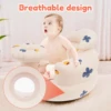 Inflatable Baby Chair Portable Baby Sofa Breathable Inflatable Baby Chair PVC Multifunctional Seat Practice Sitting Bath Stool 3