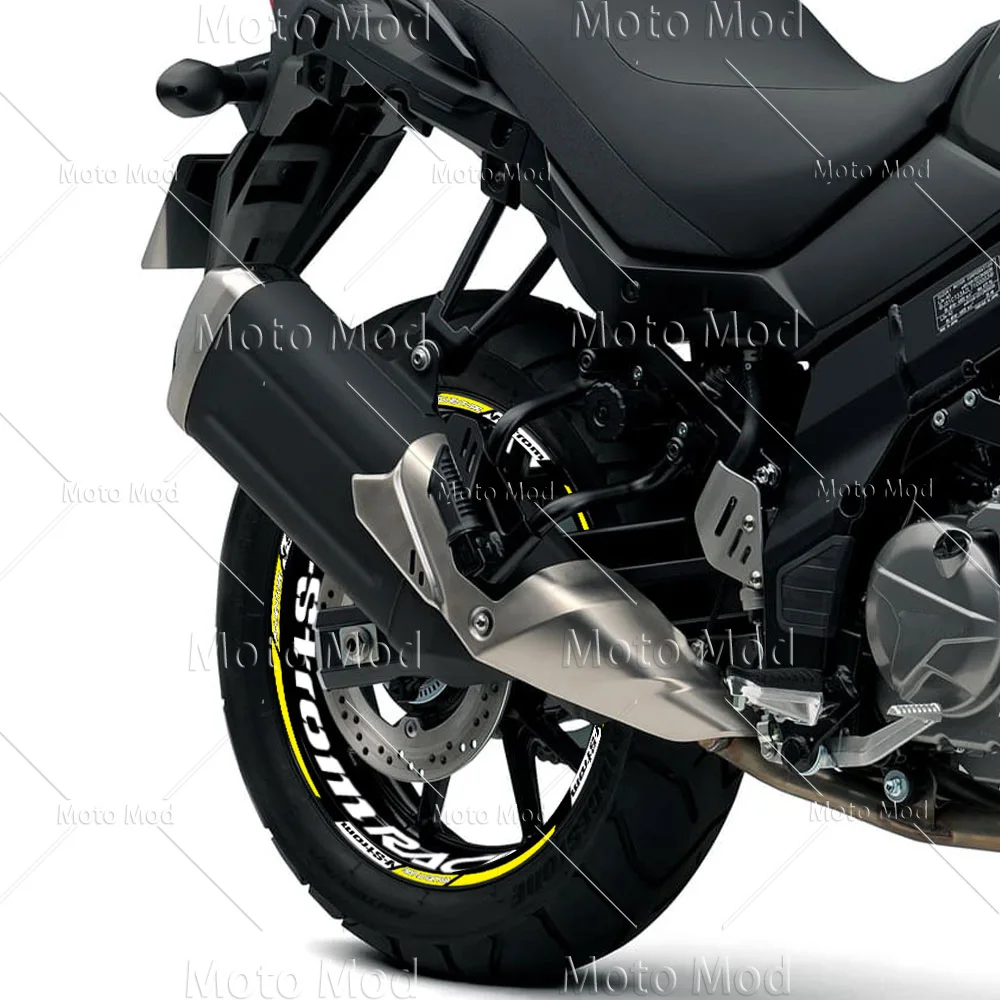 Фото Светоотражающая наклейка на колесо для Suzuki V-дополнительный DL 650 vдополнительный 1000 1050 XT 250 SX №3