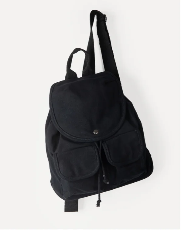 Damen Canvas Rucksack Minimalistischer City Rucksack Für Pendler_voghion.com