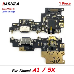 Enhanced USB Charging Port Dock Flex Cable with IC & Microphone Board (A1 5X)
