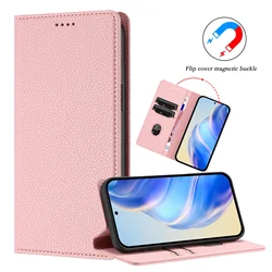 Luxurious Magnetic Leather Wallet Phone Cover with Card Holder and Stand for iPhone 12 Mini (Pink)