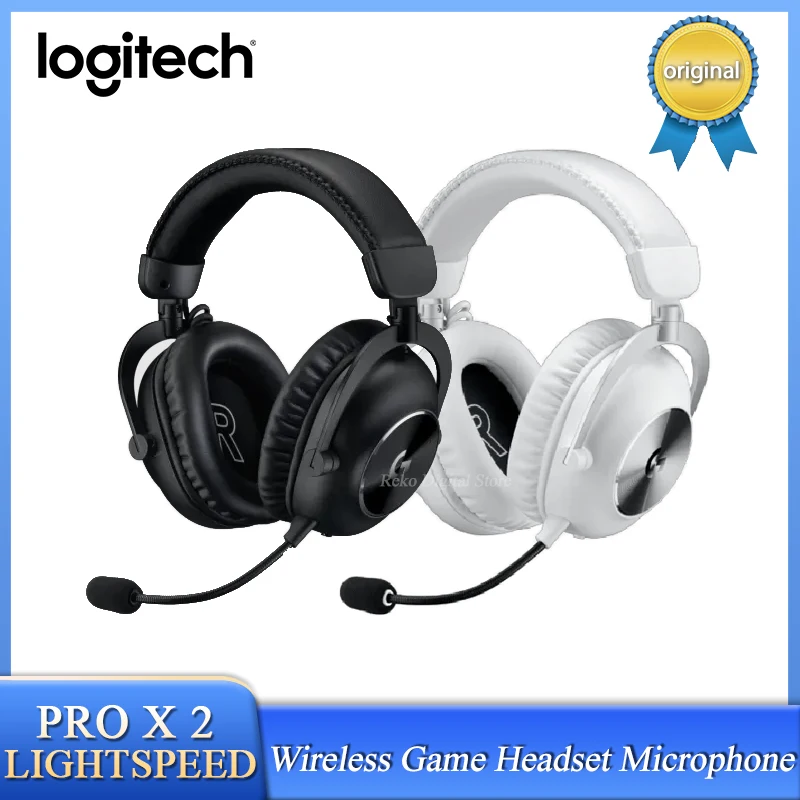 Logitech-auriculares inalámbricos G PRO X 2 para videojuegos, cascos con  Bluetooth trimodo, micrófono GPX II 7,1, sonido envolvente, para ordenador  y