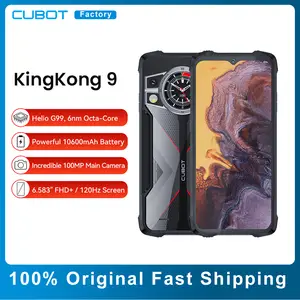 AliExpress: [Estreno mundial] Cubot KingKong 9, 120 Hz (12GB+12GB  extendidos), 256GB, IP68, 10600mAh, 100MP, NFC (Altan Redes 4G) 