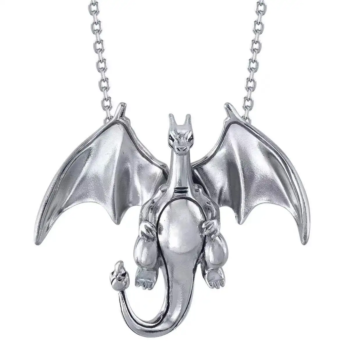 

Воротник с цветным покемоном Charizard, трехмерный, luz de elfo, роскошный подарок, одежда для мужчин и женщин
