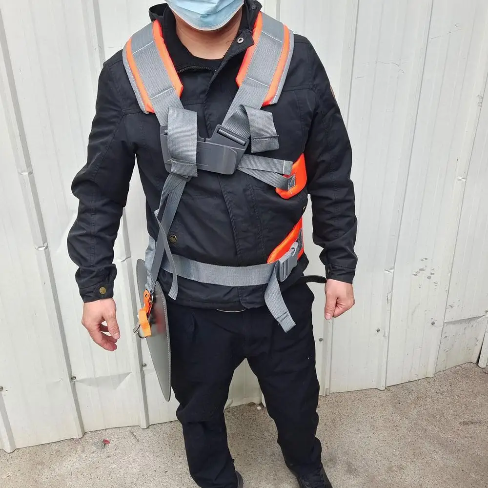 Description Picture 4 of itemStrimmer Double Shoulder Harness Strap Pruner Padded Belt For Brush Cutter Trimmer Lawn Mower Band Garden Tools Accessories