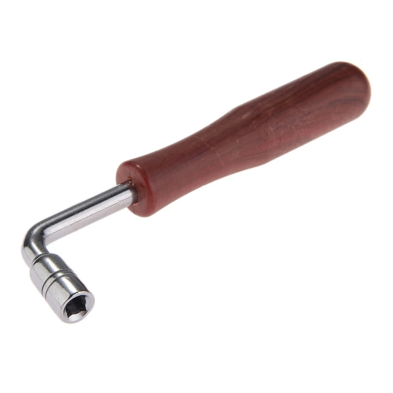 

Stainless Piano Tuning Spanner Piano Tuning Hammer Wooden Wrench Mute Tuner Tool