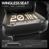 Dowinx Gaming Chair with Pocket Spring Cushion, Ergonomic Game Chair with Massage Lumbar Support and Footrest for Adults 2