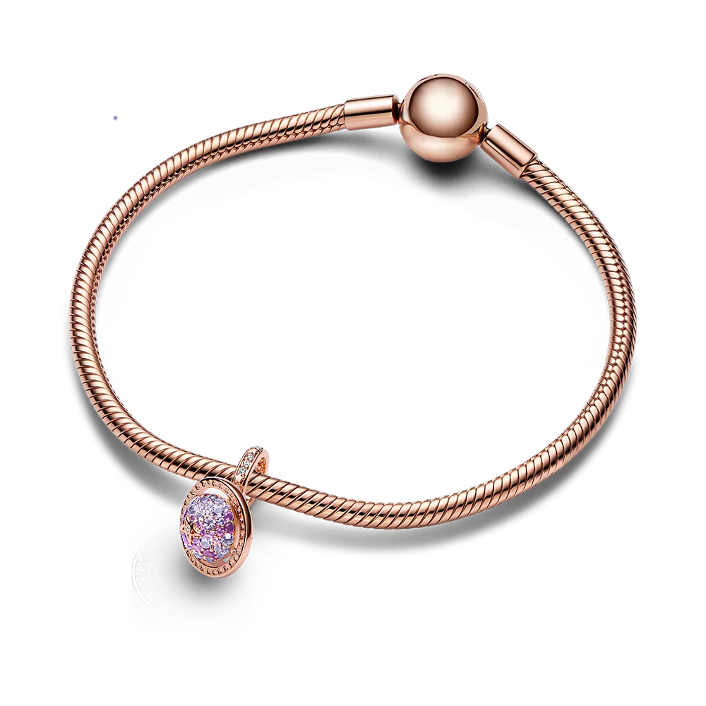 Charm Jewelry Love Fashion Pendant 3mm Serpentbone Chain DIY Women's High Jewelry Saturn Heart Shell Charm Party Gift
