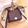 New Zero Wallet Set with Diamond Mini Bag Keychain Pendant Silk Scarf Fashion Mouth Red Envelope Earphone Earline 2