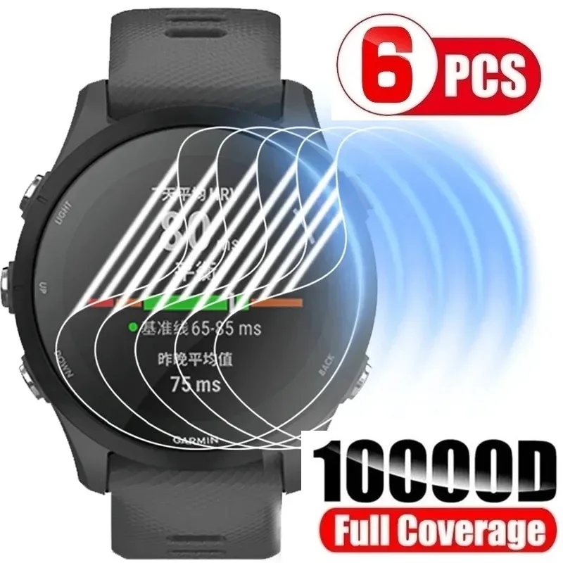 Pellicola Salvaschermo Per Garmin Forerunner 255 255S 955 Pellicola Protettiva Completa Per Garmin Forerunner 265 265S 965 Pellicola Antigraffio