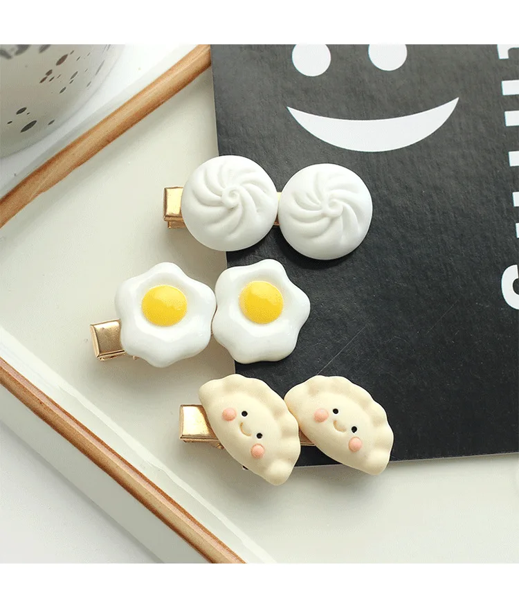 Presilha de cabelo divertida design comida para mulher e criança_voghion.com