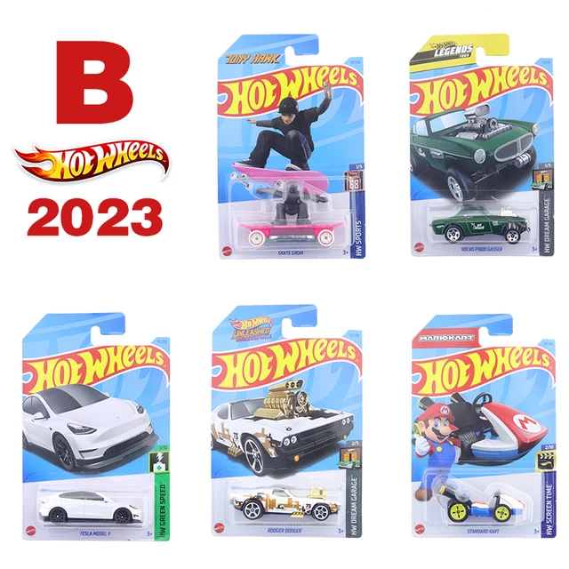 Modelo de coche de aleación de Hot Wheels, modelo TESLA Y 84 MUSTANG SVO  KOOL KOMBI Boy Collection Toy, regalo de cumpleaños, 2023B Original -  AliExpress