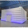 8x8x4m Large White Inflatable Night Club Disco Cube Party Tent Cube Wedding Tent Square Gazebo Event Shelter Portable Pavilion 2
