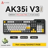 NEW Ajazz AK35I V3 MAX Tri-mode Wired Bluetooth Wireless Gaming Keyboard Gasket Full Key Hot Swap 104 Keys Customized Keyboard 1