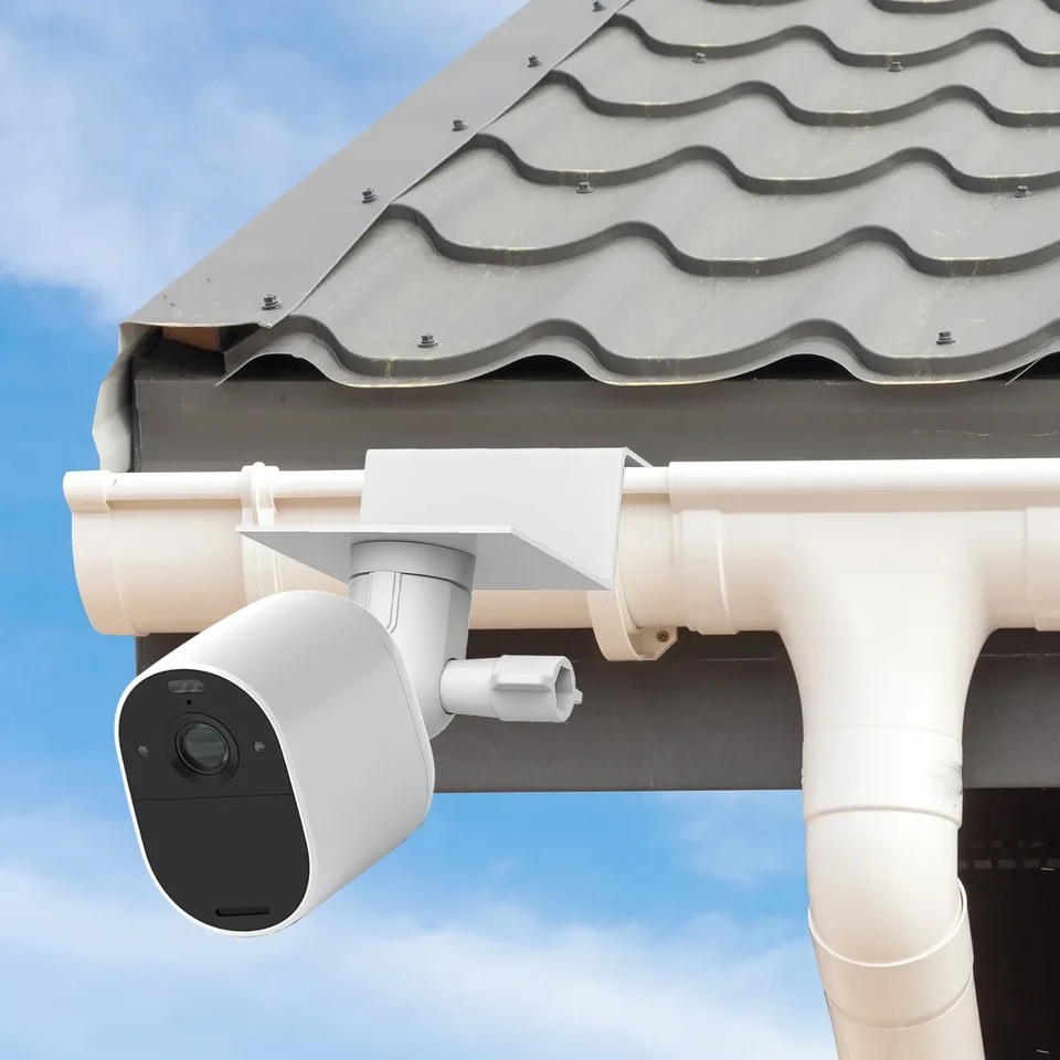 Weatherproof Gutter Mount For Arlo Pro 3/4, Ultra 2 & Eyfycam - Easy Install