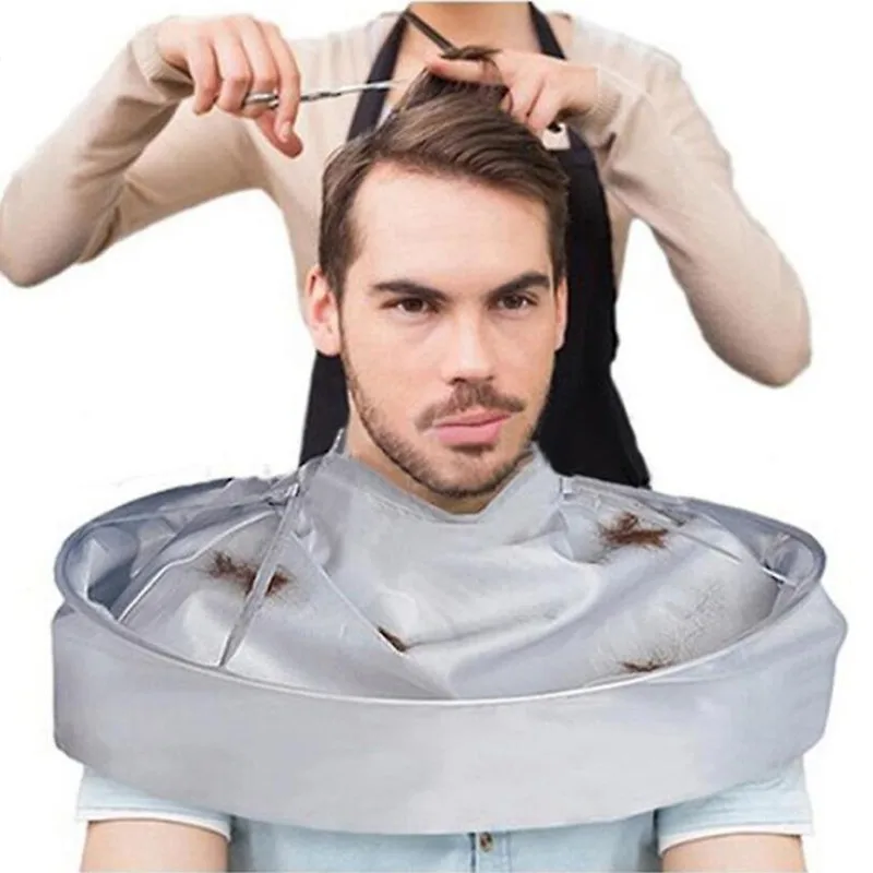 

DIY Hair Cutting Cloak Cape Cutting Cloak Wrap Hair Shave Apron Hair Barber Gown Cover Household Cleaning Protecter