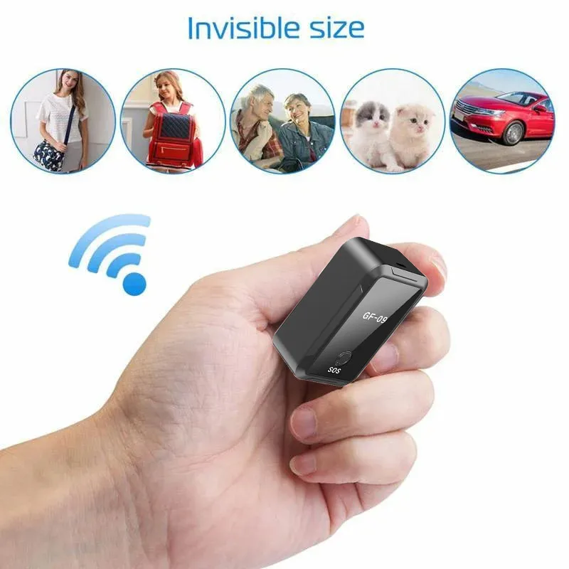GF-09 Mini Car GPS Tracker Anti Lost Positioning Device Real Time Tracking Record SIM Locator Wifi Automotive Accessories gps tracker