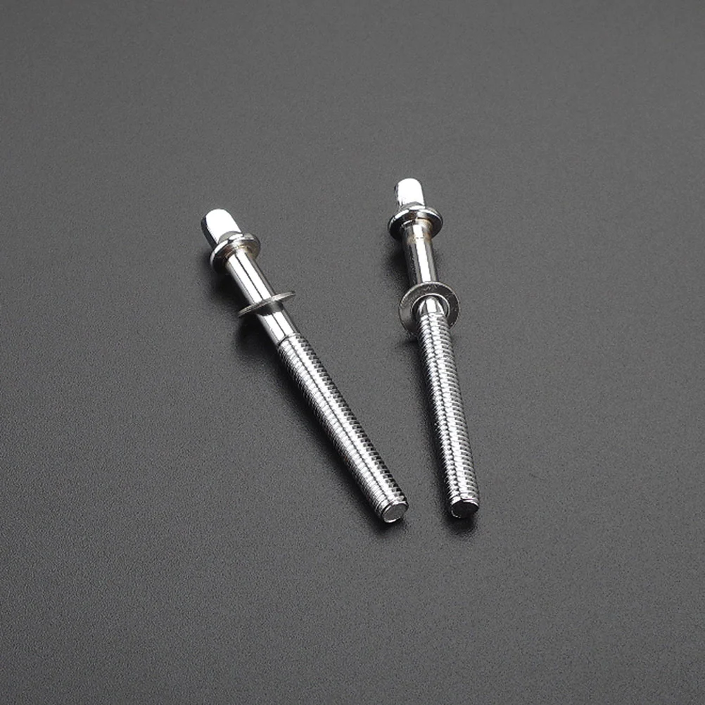 

6pcs Drum Tension Rods Jazz Mounting Screws Replacement Drum Screws