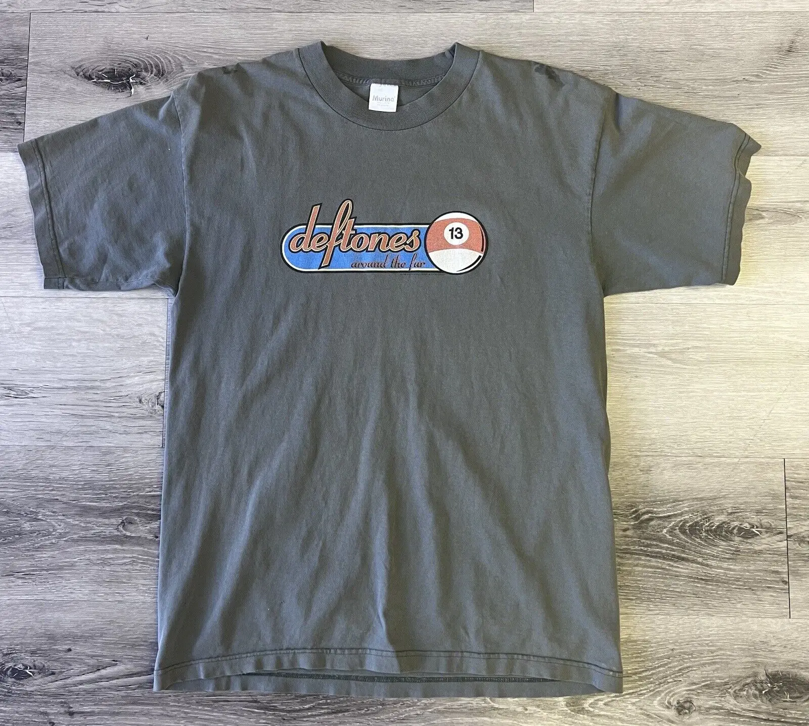 90s 1998年USA製 deftones murinaボディ バンドTシャツ Vintage Deftones Shirt Large Around The Fur Tour Us 1998