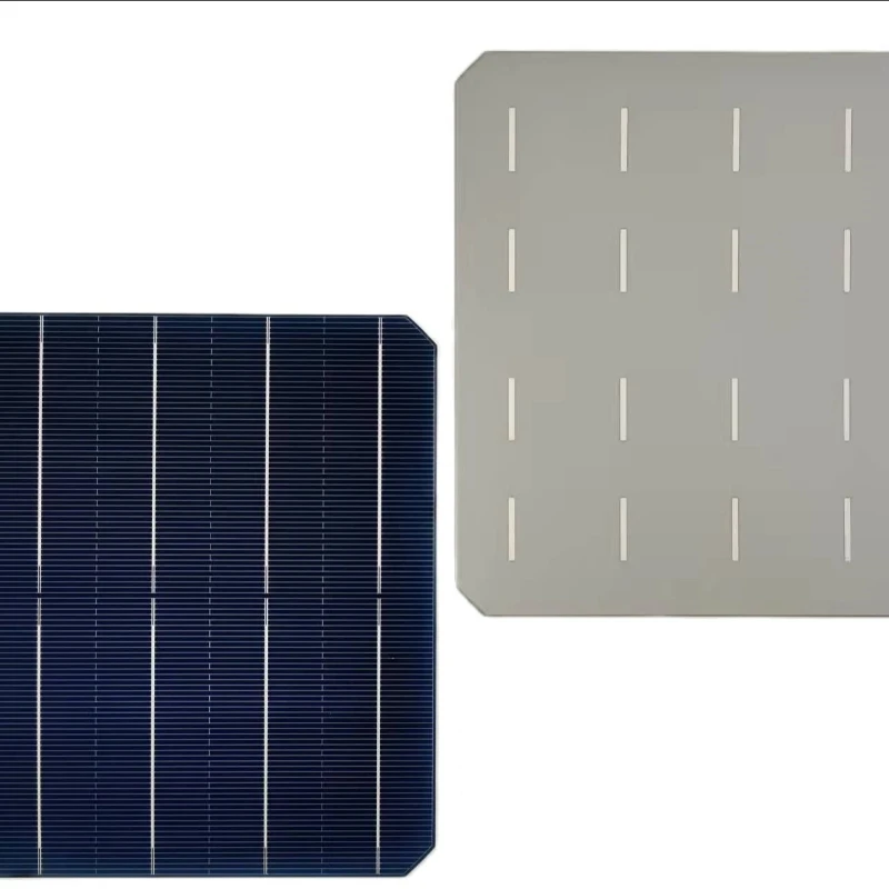 

50pcs Monocrystalline Silicon solar cells 156.75mm 16% Efficiency For DIY 24V 200W Solar Panel