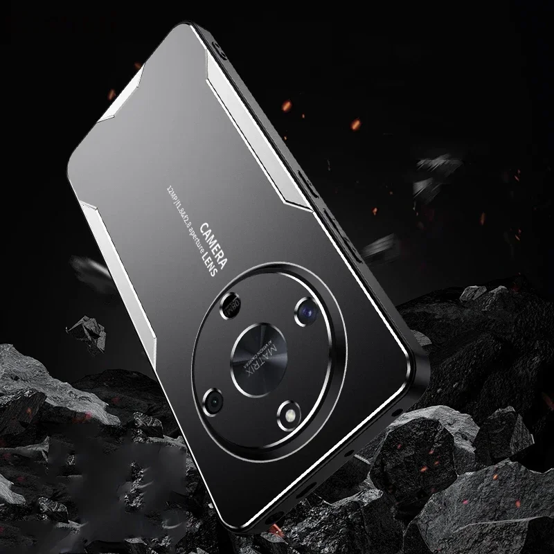 High Quality Aluminum Alloy Matte Metal Shockproof Phone Case