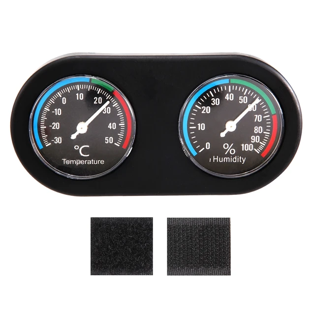 Reptile Tank Thermometer Hygrometer Temperature Humidity Monitor