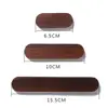 Key Rack Lightweight Key Holder Water-Resistant Wear Resistant  Fashion Black Walnut Key Magnet Hanger 3
