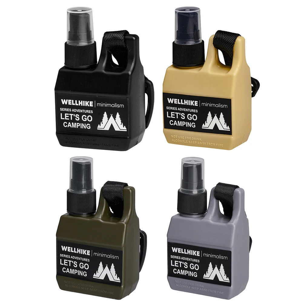 Portable Spray Bottle 1-5PCS 80ml Travel Spray Bottle Outdoor Camping Refillable Empty Cosmetic Container