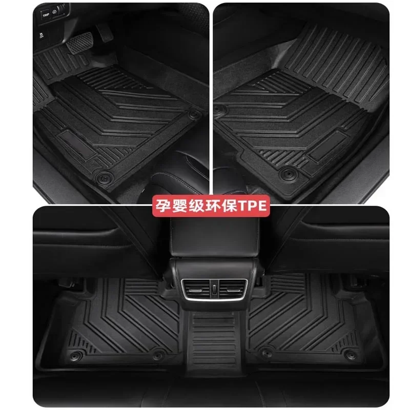Car Floor Mats For Toyota RAV4 2020 2021 2022 TPE Waterproof Fully Surrounded Food Protective Pad Car Floor Protection Carpet