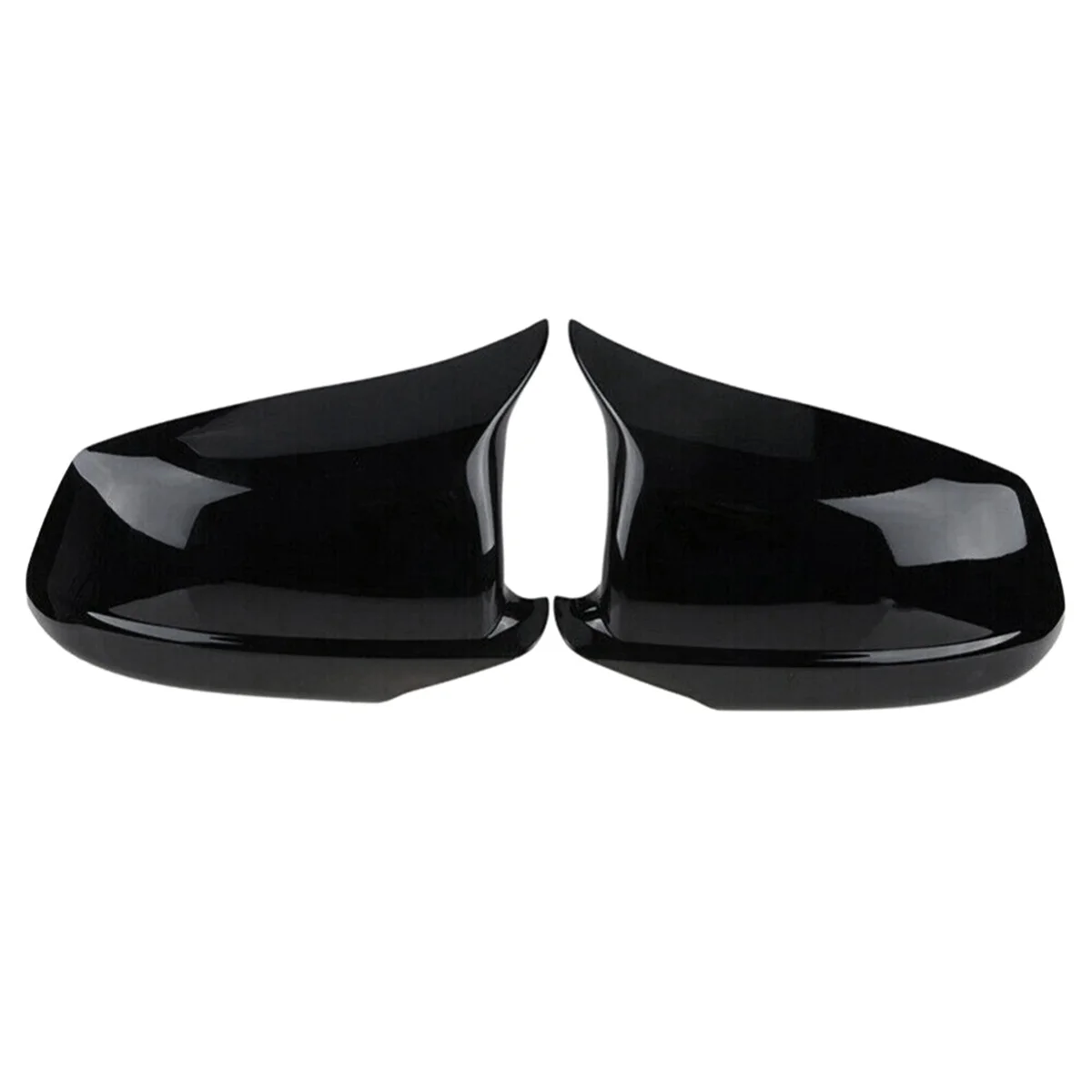 

Black for BMW 5 Series F10 10-13 Rearview Side Mirror Cover