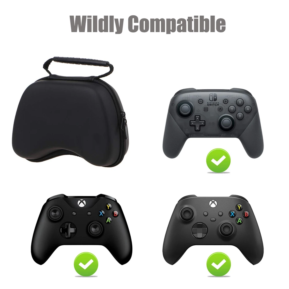 Estojo Rígido Portátil Eva para Xbox One Series s x Game Controller Bolsa de Armazenamento Comaptible Nintendo Switch Pro Gamepad Box - Image 6